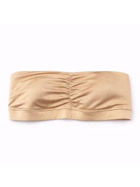 Maidenform Dream Bandeau Strapless Wireless Bra Nude Beige